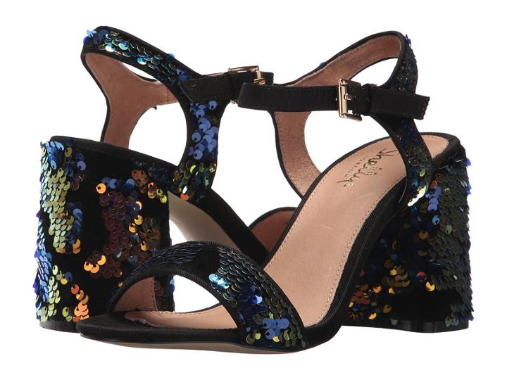Shellys London Gale (black/blue) High Heels