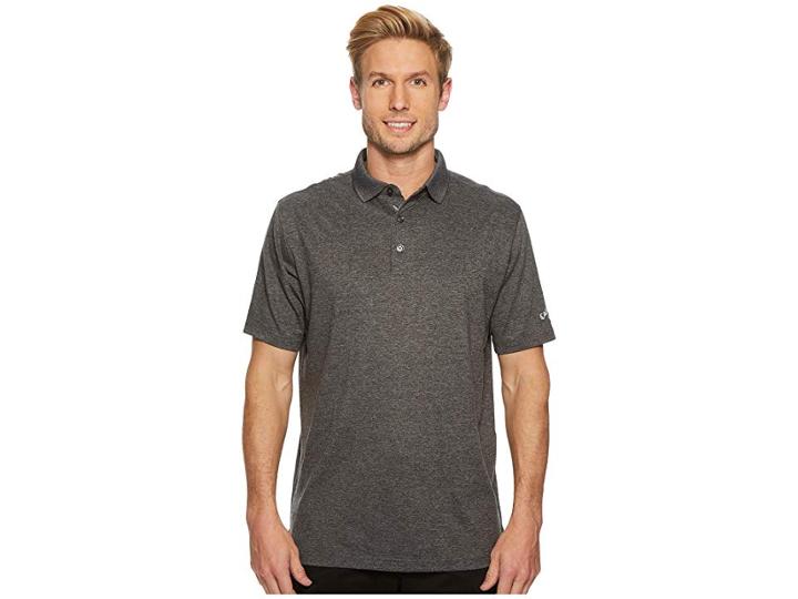 Callaway Extra Soft Heather Polo (castlerock Heather) Men's Clothing
