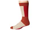 Richer Poorer Sira (orange) Men's Crew Cut Socks Shoes