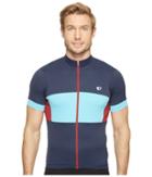 Pearl Izumi Elite Escape Semi-form Jersey (eclipse Blue/blue Mist) Men's Workout