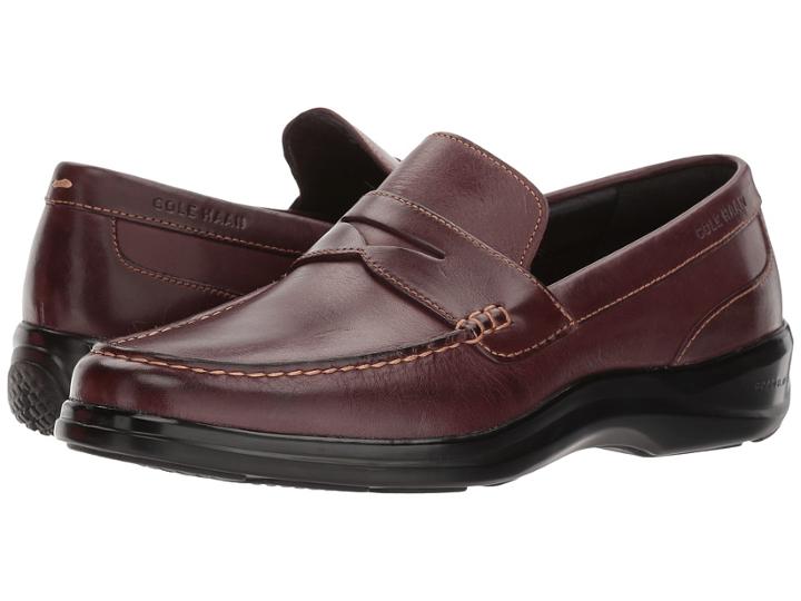 Cole Haan Santa Barbara Penny Ii (cordovan Leather) Men's Shoes