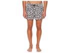 Dolce & Gabbana Abstract Short Boxer Swimsuit W/ Bag (white Abstract Print) Men's Swimwear