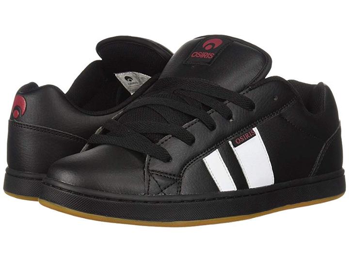 Osiris Loot (black/red/gum) Men's Skate Shoes