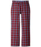 Tommy Hilfiger Kids Fancy Tartan Pants (big Kids) (red) Boy's Casual Pants