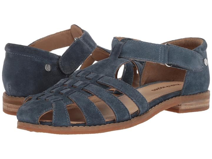 Hush Puppies Chardon Fisherman (vintage Indigo Suede) Women's Sandals