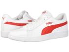 Puma Smash V2 L (puma White/high Risk Red/gray Violet) Men's  Shoes