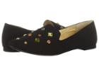 Katy Perry The Turner (black Microsuede/gems) Women's Shoes