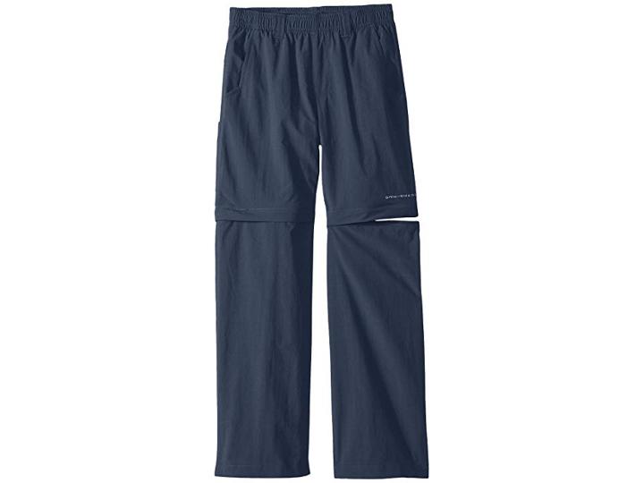 Columbia Kids Backcasttm Convertible Pants (little Kids/big Kids) (dark Mountain) Boy's Casual Pants