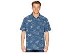 Quiksilver Waterman Town All Day Shirt (dark Denim) Men's Clothing