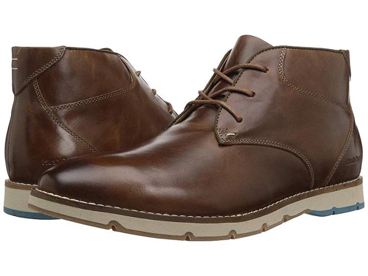 Hush Puppies Breccan Hayes (light Brown Leather) Men's  Shoes