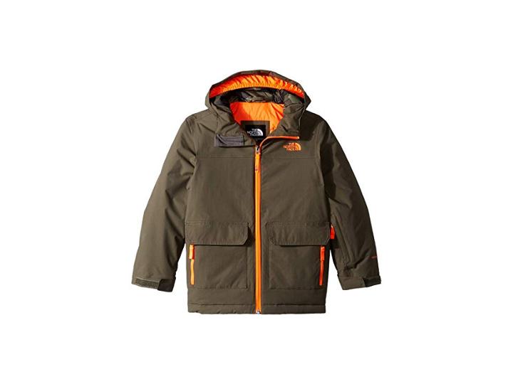 The North Face Kids Freedom Insulated Jacket (little Kids/big Kids) (new Taupe Green) Girl's Coat