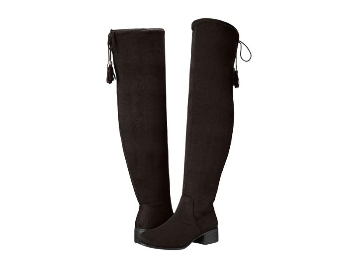 Madden Girl Prissley (black Fabric) Women's Boots