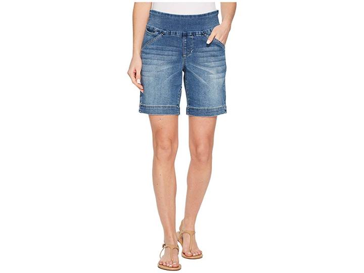 Jag Jeans Ainsley Pull-on 8 Shorts Comfort Denim (horizon Blue Denim) Women's Shorts