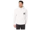 Asics Tiger Bl Sweat Hoodie (real White Heather) Men's Sweatshirt