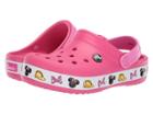 Crocs Kids Crocband Minnie Clog (toddler/little Kid) (paradise Pink) Girls Shoes
