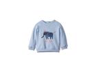Joules Kids Screen Print Sweatshirt (infant) (sky Blue Mammoth) Boy's Sweatshirt