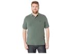 Nautica Big & Tall Big Tall Short Sleeve Solid Deck Shirt (pine Forest) Men's Clothing