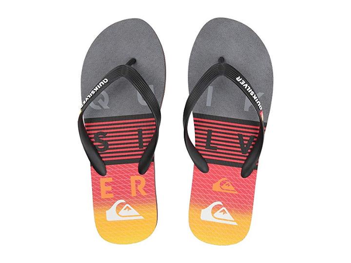 Quiksilver Molokai Print (black/grey/yellow) Men's Sandals