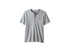 U.s. Polo Assn. Solid Short Sleeve Henley Slim Fit T-shirt (heather Grey) Men's T Shirt