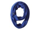Calvin Klein Basic Wrap Knit Loop (adrenaline Blue) Scarves