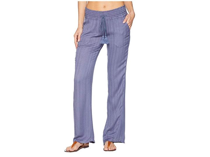 Roxy Oceanside Pant Dobby (crown Blue) Women's Swimwear