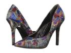 Charles By Charles David Maxx (deep Navy Butterfly Floral) High Heels