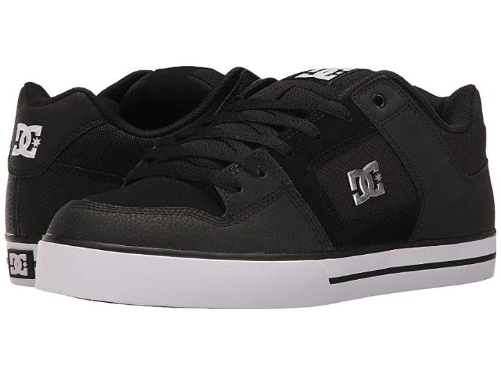 Dc Pure Se (black/black/blue) Men's Skate Shoes