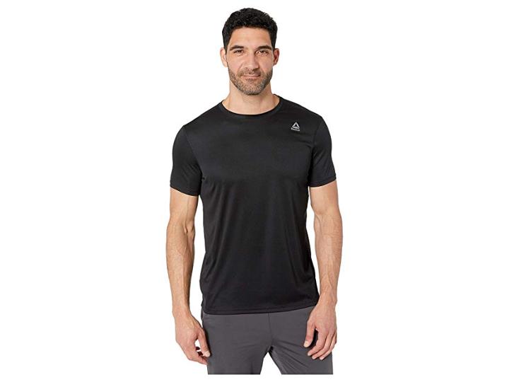 Reebok Workout Ready Tech Top (black 2) Men's Workout