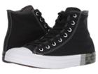 Converse Chuck Taylor(r) All Star Tri Block Midsole Hi (black/dolphin/white) Classic Shoes