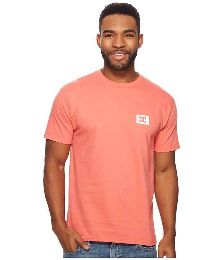 Dc Stage Box Tee (porcelain Rose) Men's T Shirt