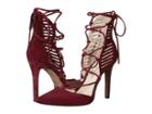 Jessica Simpson Cynessa (port Red Luxe Kid Suede) Women's Shoes