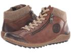 Rieker R4775 Liv 75 (chestnut/kastanie/wood) Women's Shoes