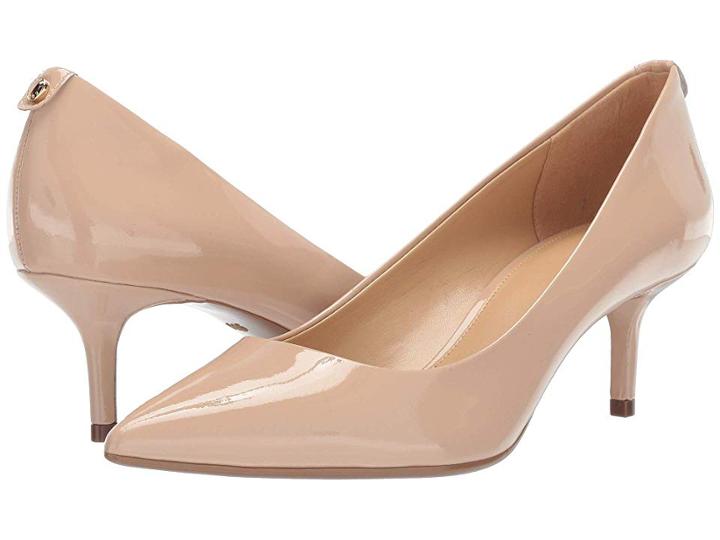 Michael Michael Kors Mk Flex Kitten Pump (light Blush) Women's Shoes