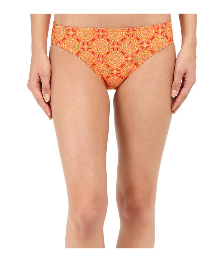 Prana Lani Bottom (neon Orange Sundial) Women's Swimwear