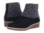 Adrienne Vittadini Tevin (navy Silky Cow Suede) Women's Shoes