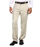 Dockers Never-irontm Essential Khaki D3 Classic Fit Flat Front Pant (stone) Men's Casual Pants