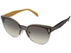 Prada 0pr 04us (opal Brown/grey Gradient Yellow) Fashion Sunglasses