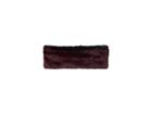 Calvin Klein Two-tone Faux Fur Headband (dark Cranberry/black) Headband