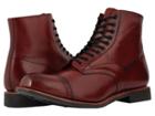 Stacy Adams Madison Cap Toe Lace Up Boot (cranberry) Men's Shoes