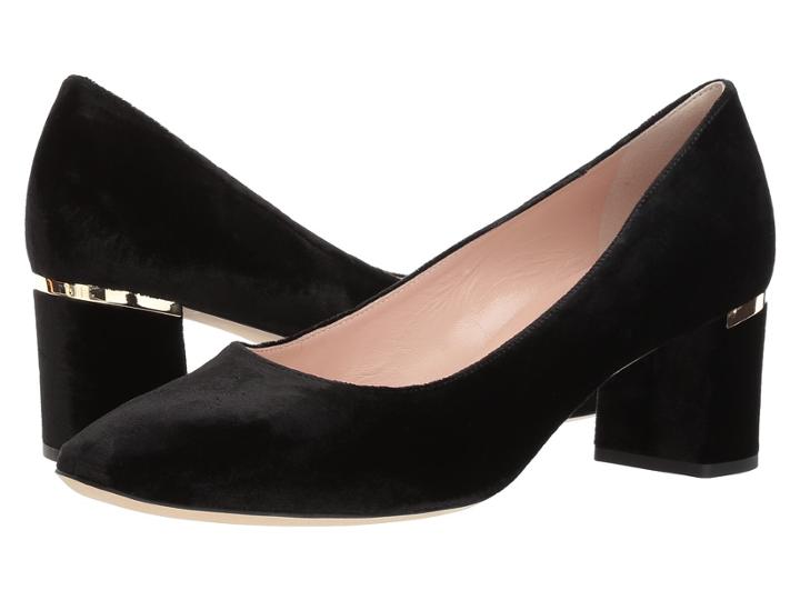 Kate Spade New York Dolores Too (black Velvet) Women's Shoes