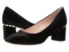 Kate Spade New York Dolores Too (black Velvet) Women's Shoes
