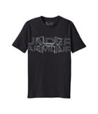 Under Armour Kids Duo Armour Short Sleeve Tee (big Kids) (black/steel/white) Boy's T Shirt
