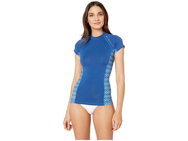 Rip Curl Trestles Cap Sleeve (navy 1) Women's Swimwear