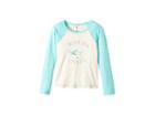 Billabong Kids Sol Searcher Long Sleeve Rashguard (little Kids/big Kids) (seashell) Girl's Swimwear