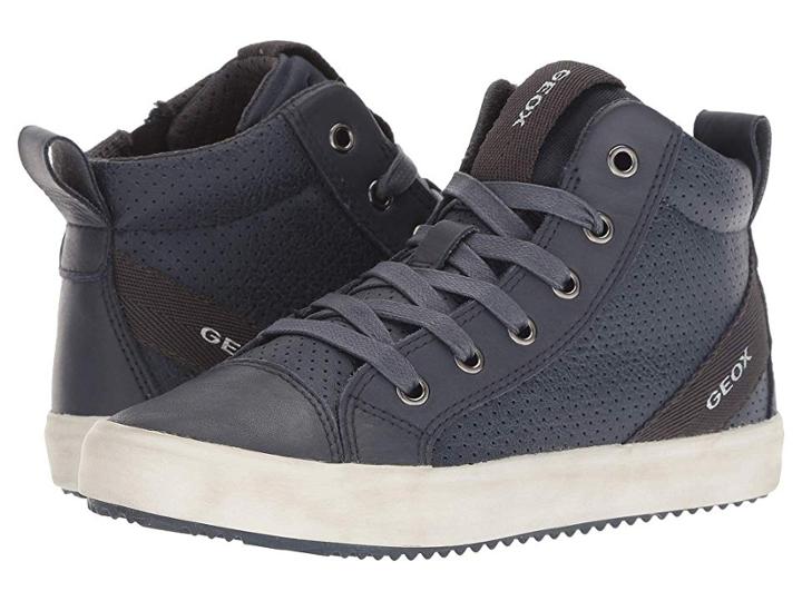 Geox Kids Alonisso Boy 25 (little Kid/big Kid) (dark Blue/navy) Boy's Shoes