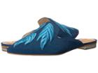 Schutz Irmak (dress Blue) Women's Clog/mule Shoes