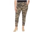 Sanctuary Plus Size Fast Track Zip Chino Pants (human Nature Camo) Women's Casual Pants