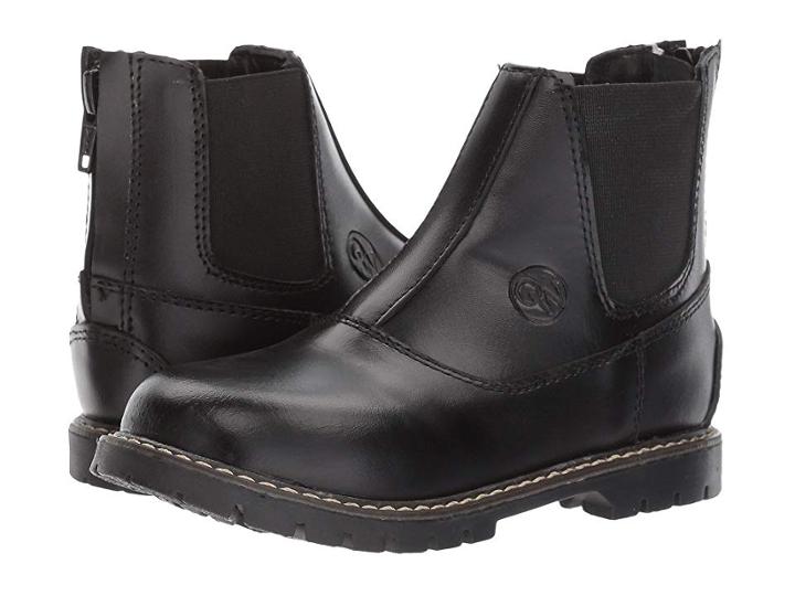 Old West English Kids Boots Champ (toddler/little Kid) (black) Kids Shoes
