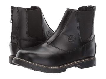 Old West English Kids Boots Champ (toddler/little Kid) (black) Kids Shoes
