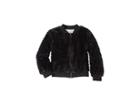 Splendid Littles Grammercy Faux Fur Jacket (little Kids) (black) Girl's Coat